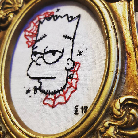 #33 "The Simpsons" Bart by gestochen_scharf