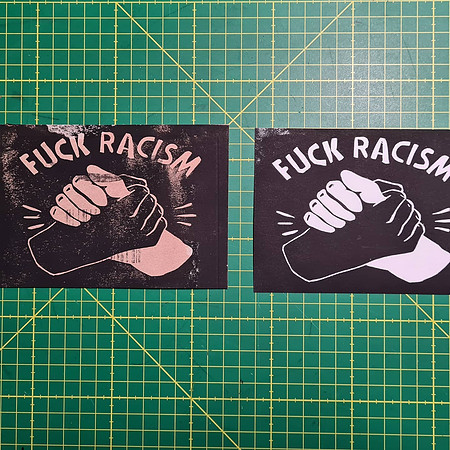 #25 "FCK RACISM" BLM by scharfer_stecher
