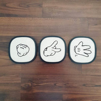 #68 "stone, scissor, paper" by gestochen_scharf